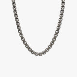 Sterling Venetian Box Chain Necklace