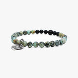 Skull Stamp, Rustic Medallion