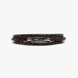 Braided Leather Wrap