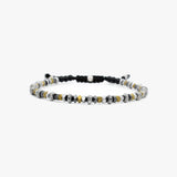 Faceted Hematite, Sterling Beads