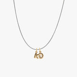 Double Initial Necklace