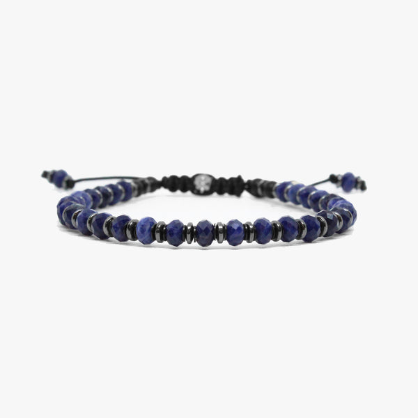 Sodalite Gemstone, Gunmetal Details