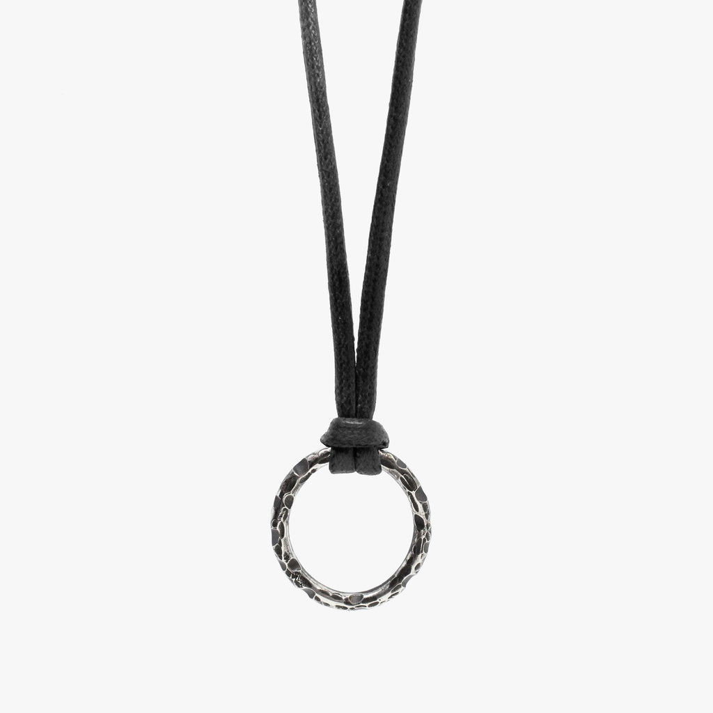 Hammered Sterling Necklace – KENTON MICHAEL