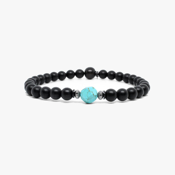 Faceted Gemstone, Black Onyx